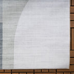 Abstract Outdoor Rug - Groovy Shapes Green/Blue