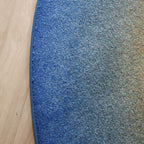 Organic Rug – Mellow Blue/Yellow