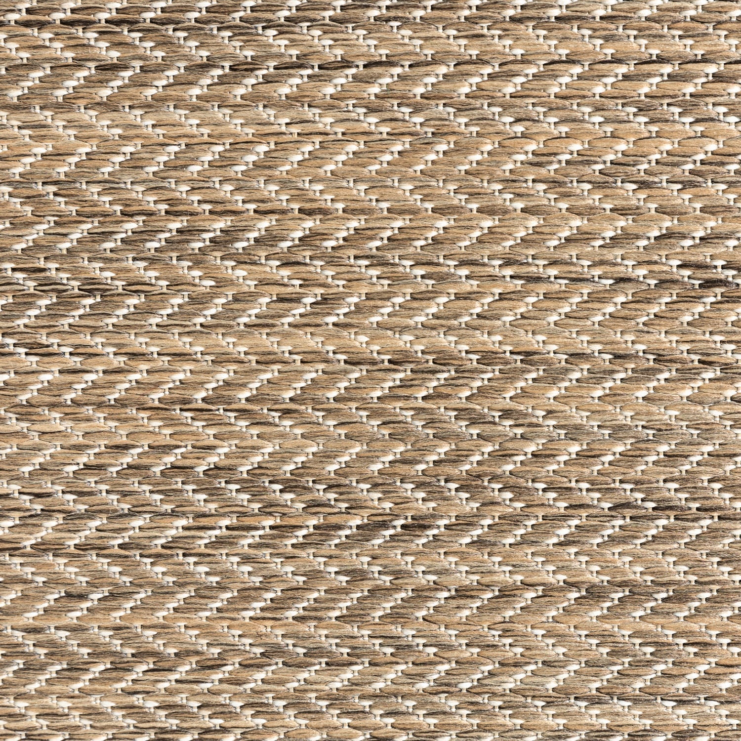 Round Outdoor Rug - Malta Arrow Natural
