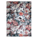 Floral Floor Rug - Flores Blue/Red