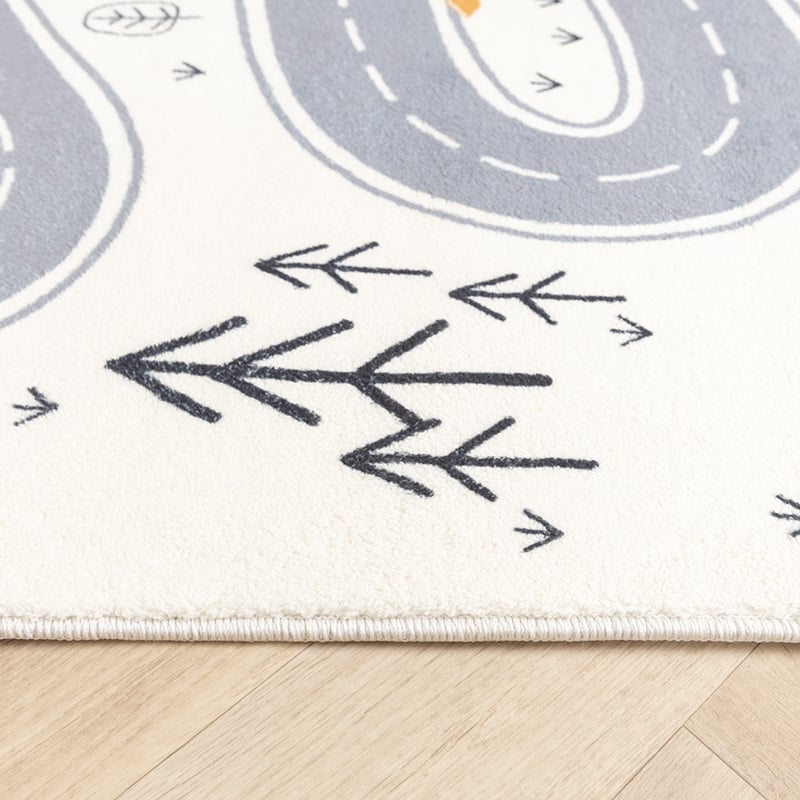 Kids Car Rug - Dex Road Blue