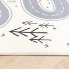 Kids Car Rug - Dex Road Blue