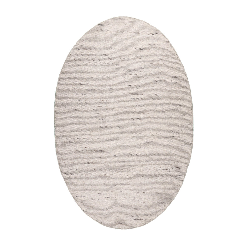 Wool Irregular Rug - Feline White/Blended