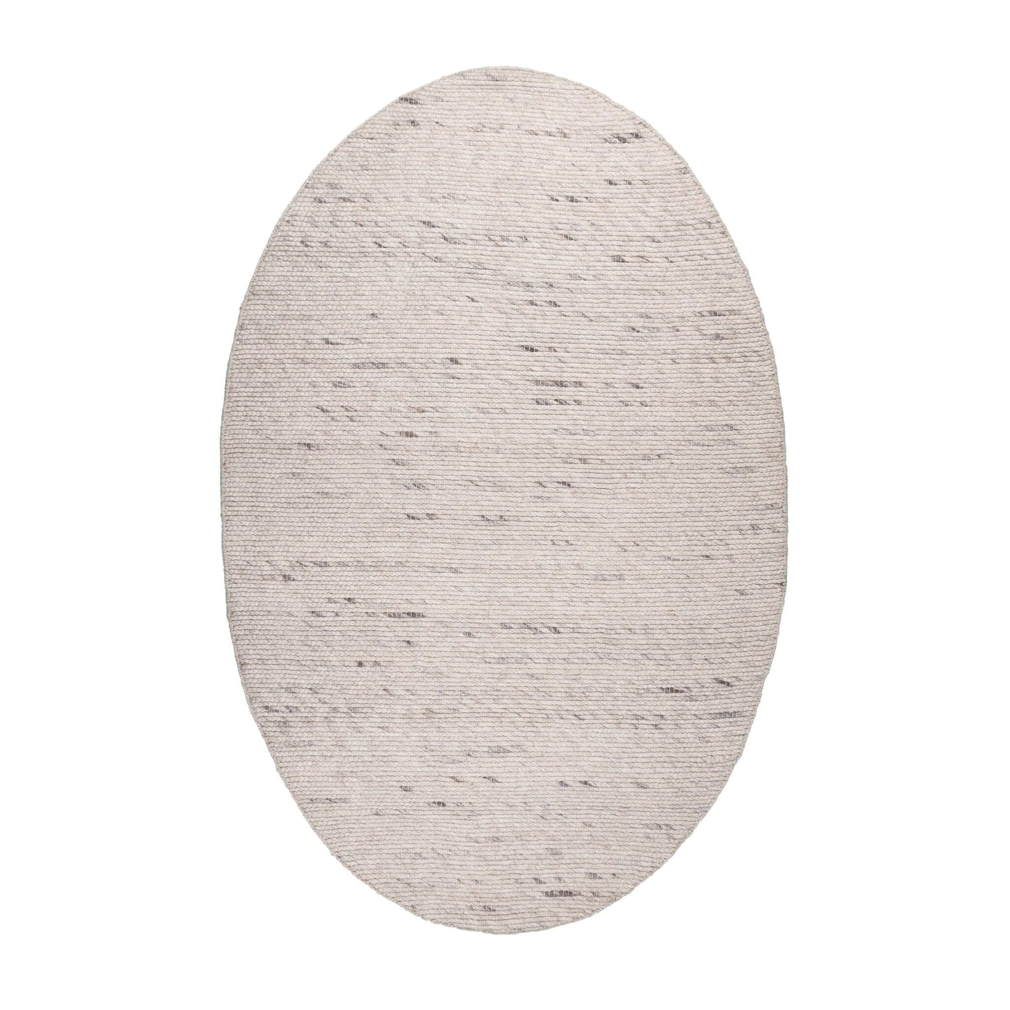 Wool Irregular Rug - Feline White/Blended
