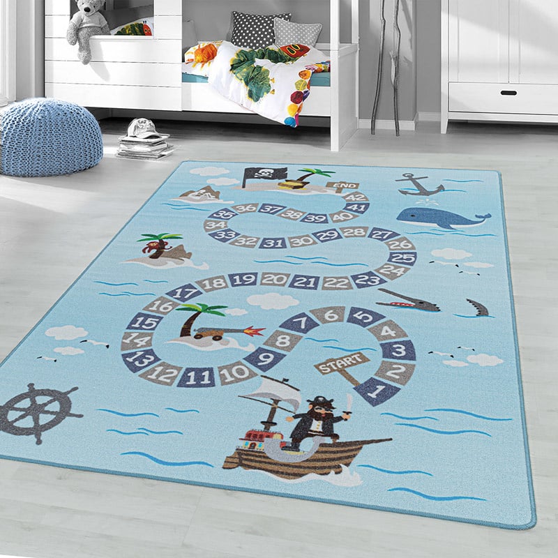 Play Rug - Pleun Pirate Adventure Blue