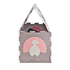 Foam puzzle mat - Sam Farm Pink