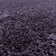 Round high-pile floor rug - Softy Purple
