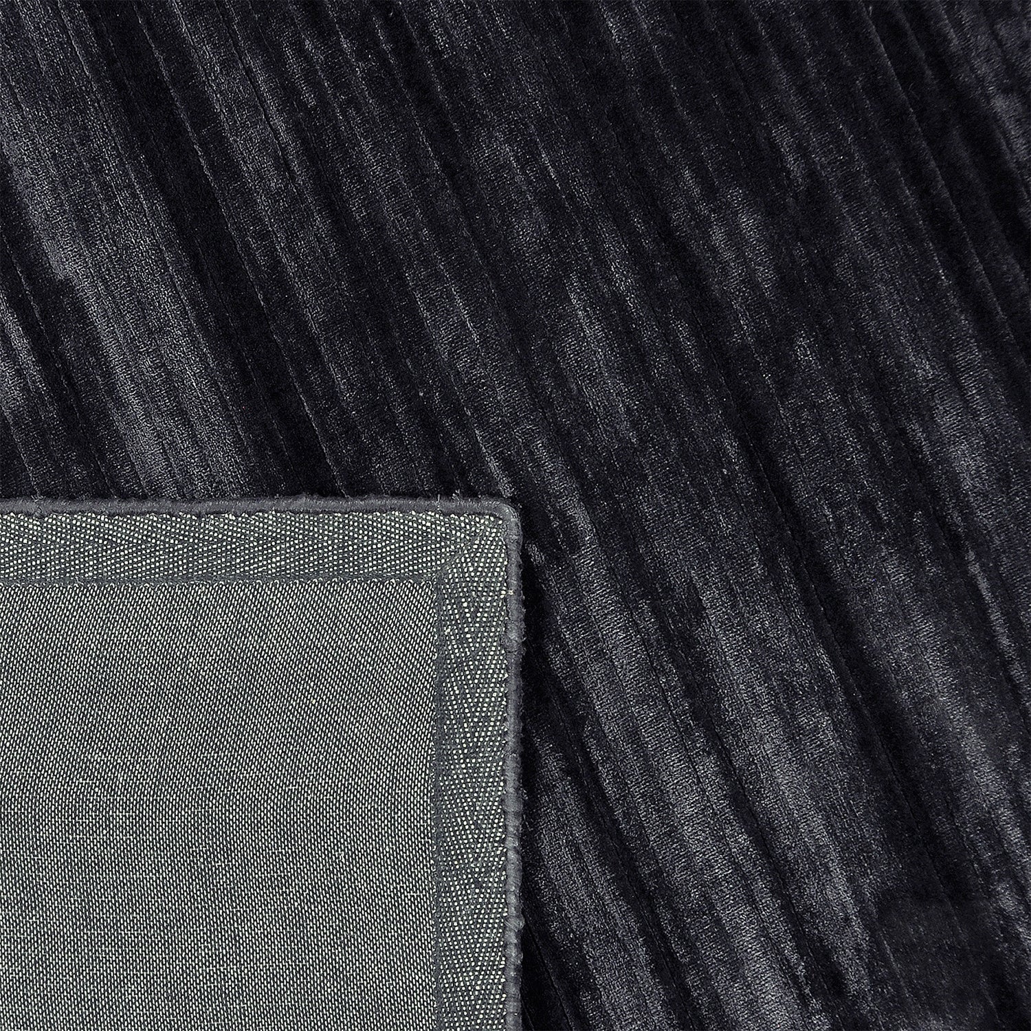 Viscose floor rug - Remi Anthracite