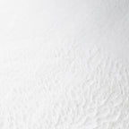 Round Low-Pile Rug - Cozy White