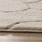 Scandinavian Rug - Yune Stone Cream/Green