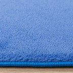 Washable Rug - Vivid Blue