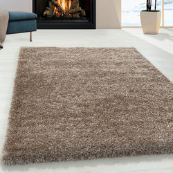 High-Pile Area Rug - Blushy Taupe