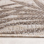 Outdoor Rug - Tiga Edge Taupe