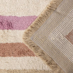 Washable kids rug - Milo Pink