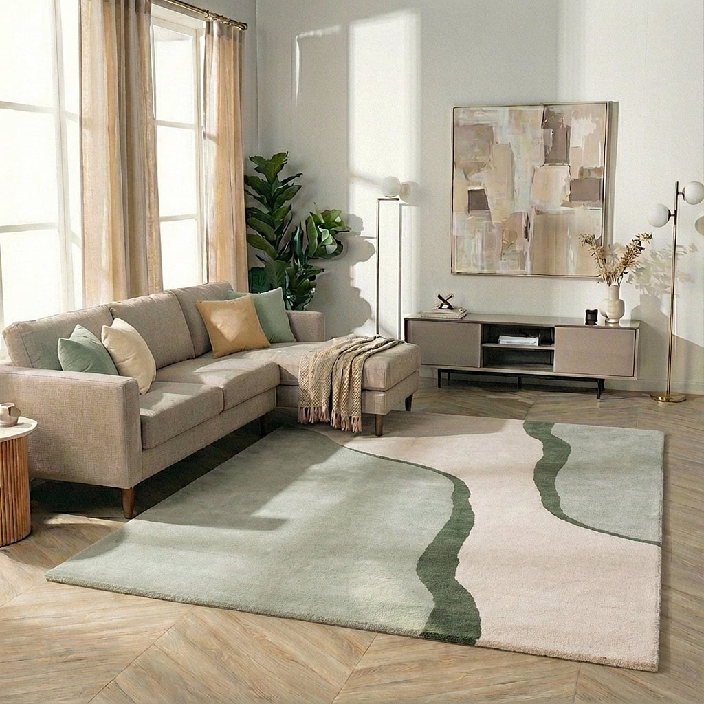 Wool Rug – Vienna Green