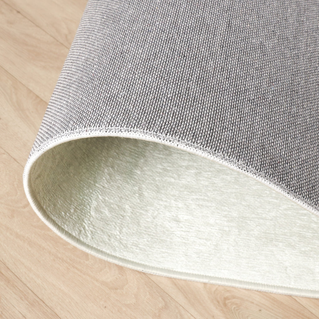 Geometric Rug – Swing Waves Blue