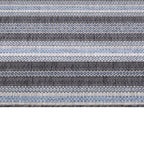 Striped outdoor rug - Sunara Anthracite