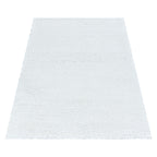 High-pile floor rug - Fuzzy White