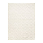 Wool Woven Rug - Knit Cream