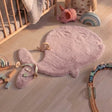 Kids Rug - Huggy Whale Pink