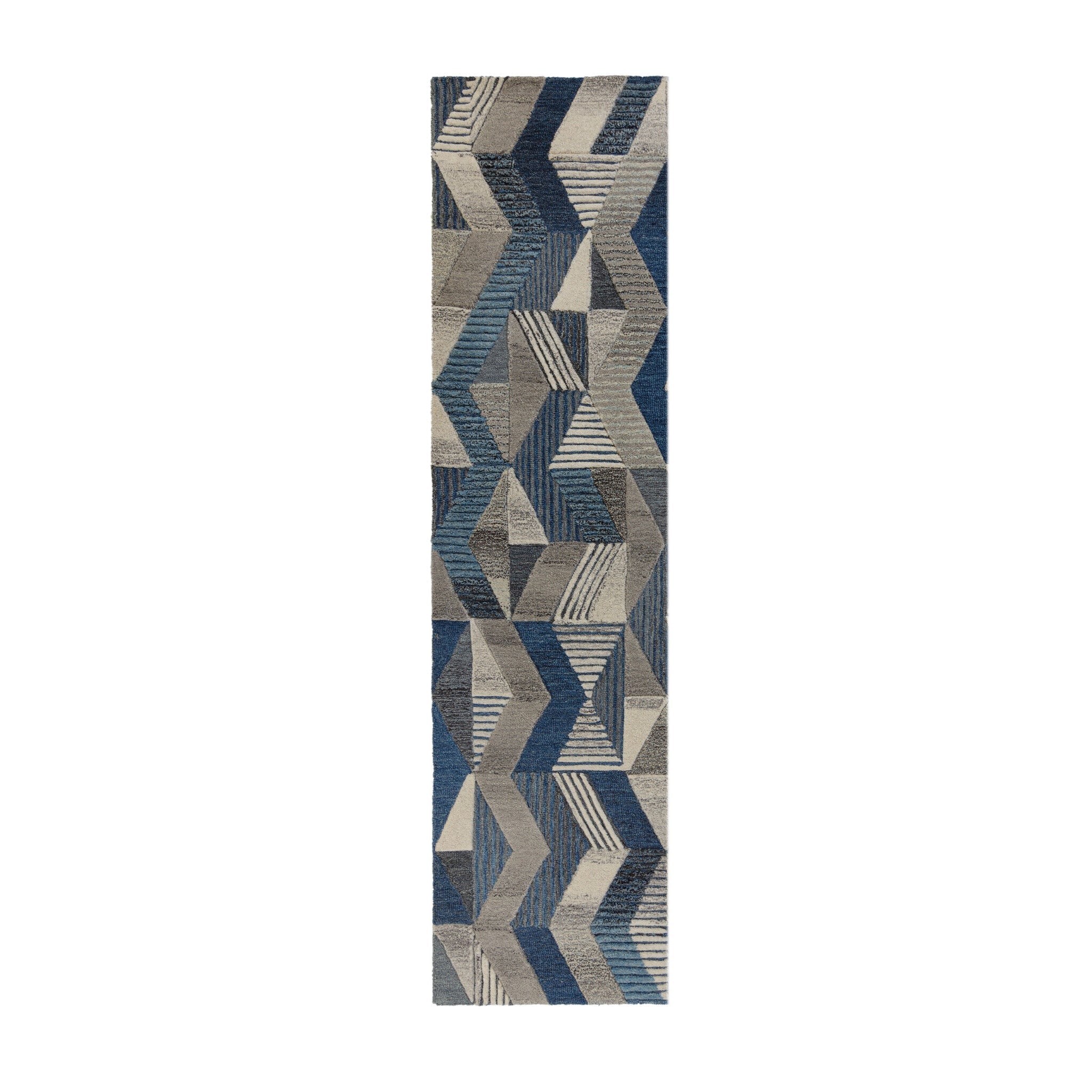 Graphic runner - Mado Asher Grey/Blue
