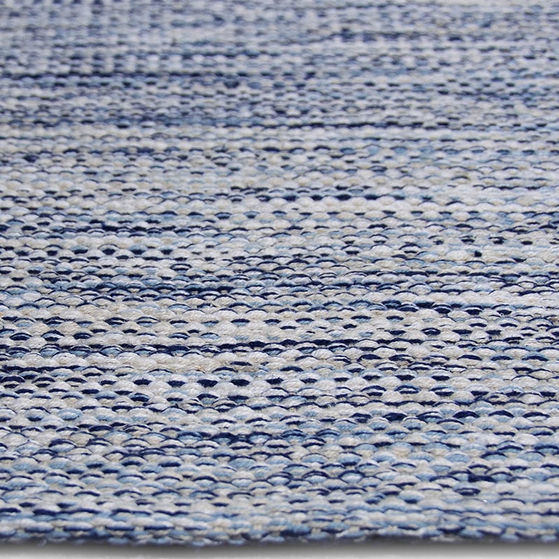 Modern floor rug - Lisette Blue