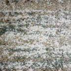 High Pile Floor Rug - Malta Green/Mottled 4727