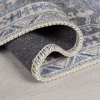 Washable Floor Rug - Reido Traditional Green