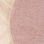Soft organic rug - Teddy Pink
