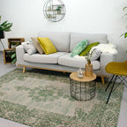 Vintage Rug - Dreams Green