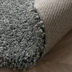 Round shaggy rug - Yves Green