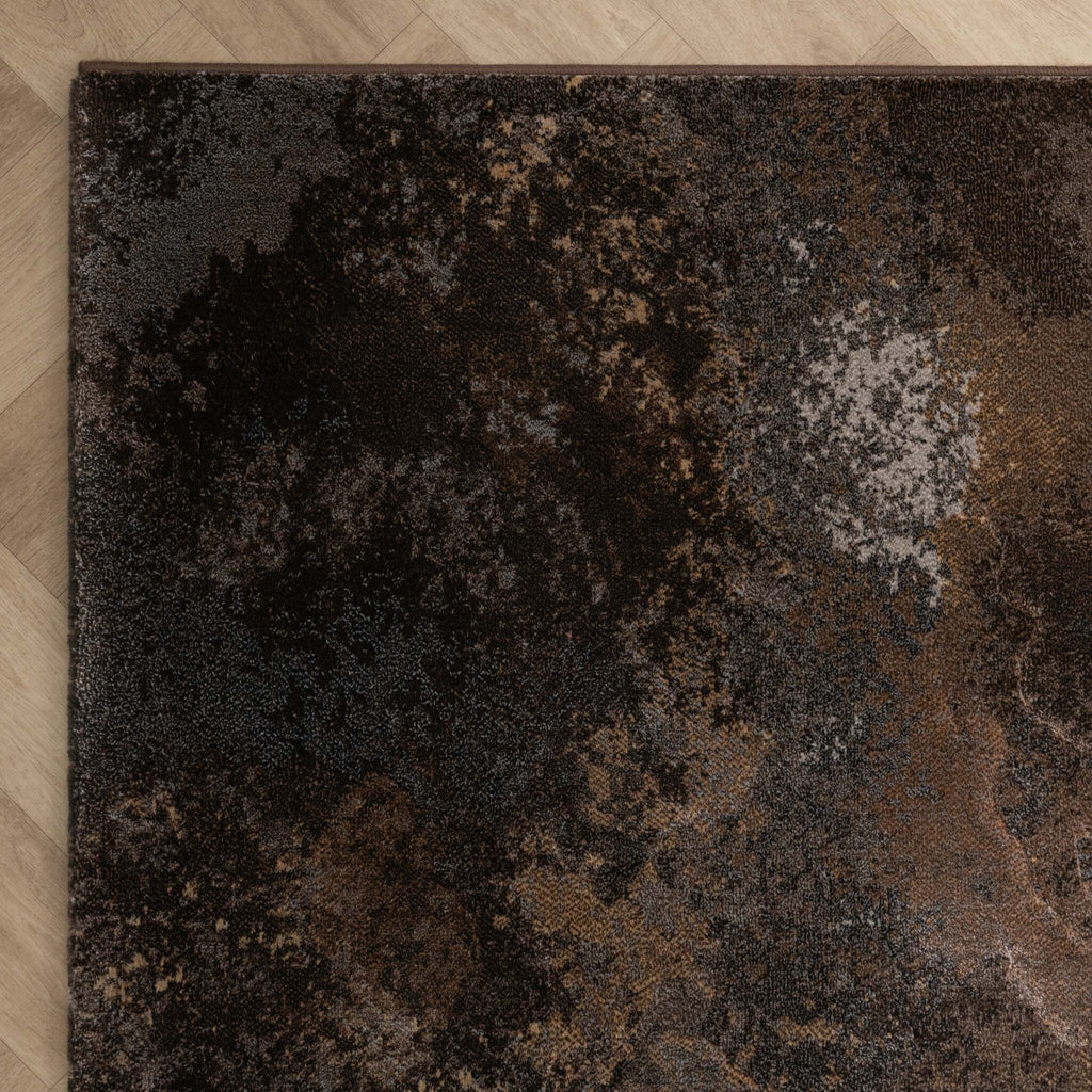 Industrial Rug - Raphael Dark Brown