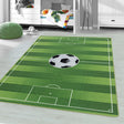 Football Rug - Pleun Football Field Green