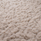 Round Fluffy Rug – Bobby Cream