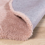 Soft organic rug - Teddy Pink