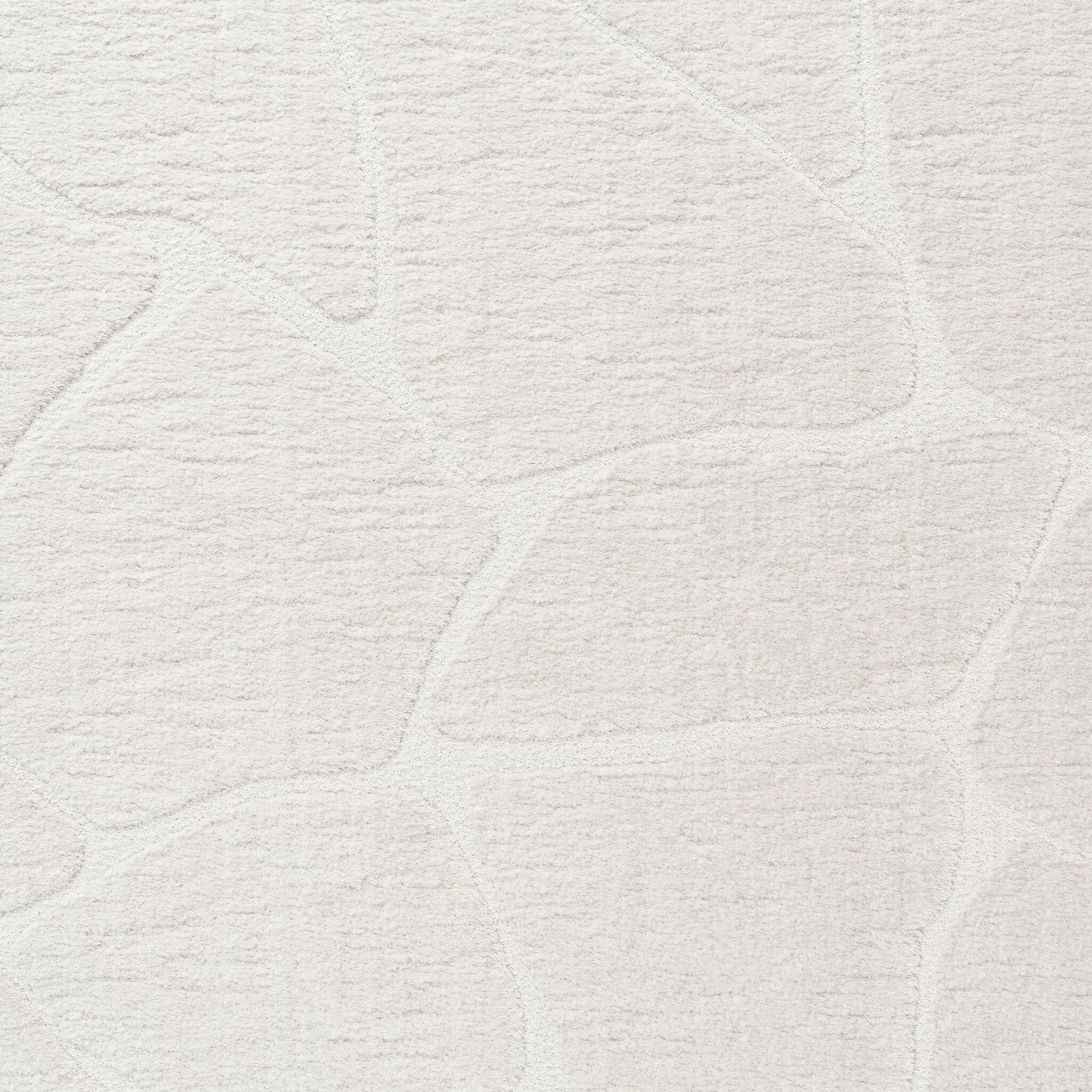 Organic Floor Rug - Maya White 6191