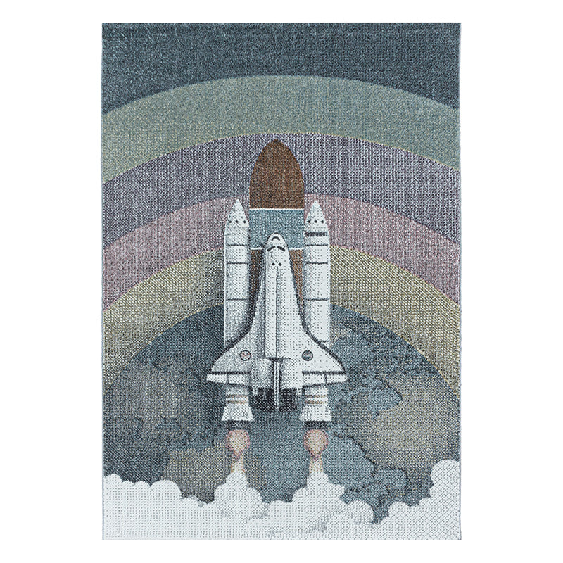 Kids Rug - Fleurtje Rocket Multicolor