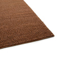Wool floor rug - New Loop Ochre Yellow/Brown 631