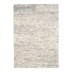 High Pile Wool Rug - Royal Cream/Grey