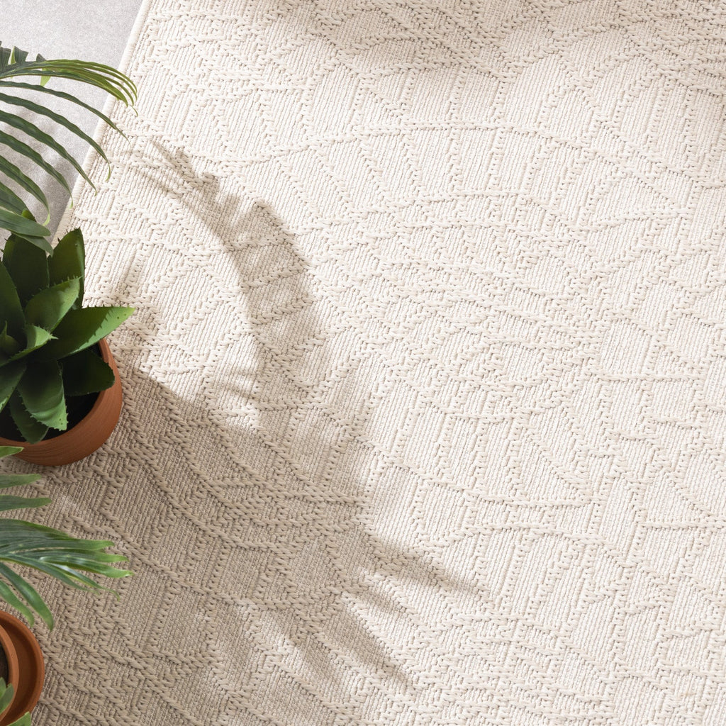 Indoor Outdoor Rug - Dunes Mandala Cream