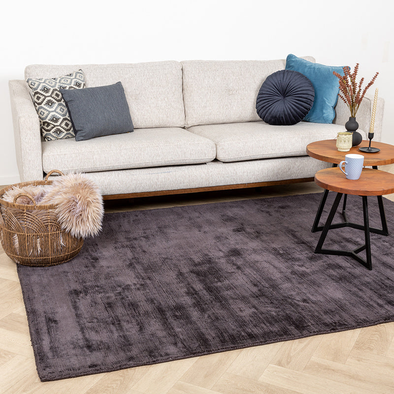 Viscose Rug - Pearl DonkerBrown