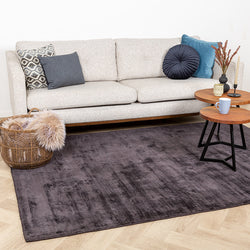 Viscose Rug - Pearl DonkerBrown