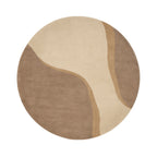 Round Wool Rug – Vienna Beige