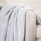 Washable Blanket - Otis Light Grey