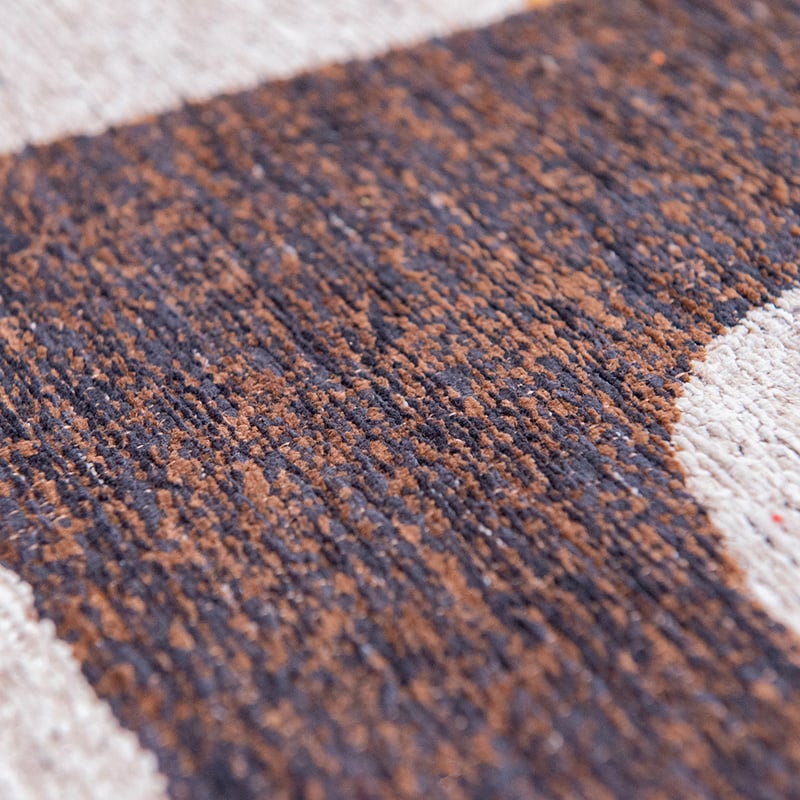 Retro floor rug - Kuba Bison 9335