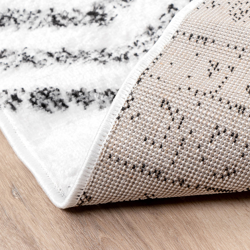 Scandinavian Rug - Scandi Noak Black/White