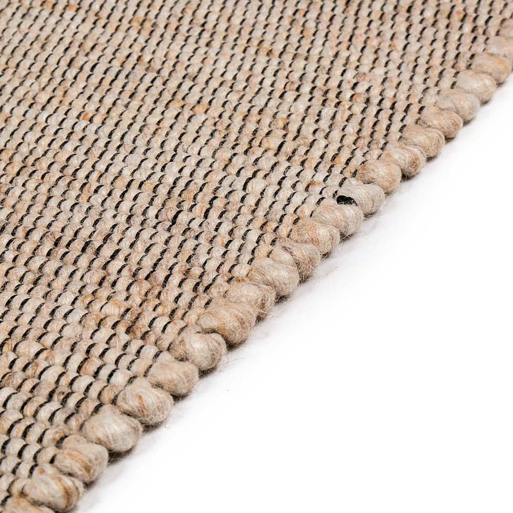 Wool floor rug made to measure - Bressano Beige 142