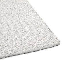 Wool floor rug - Genua Cream/White 815