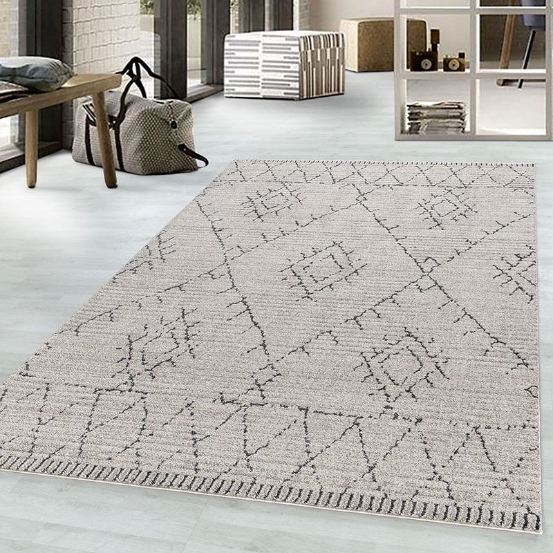 Berber Floor Rug - Thama Uryu Beige