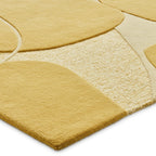 Modern wool rug - Bolsena Yellow